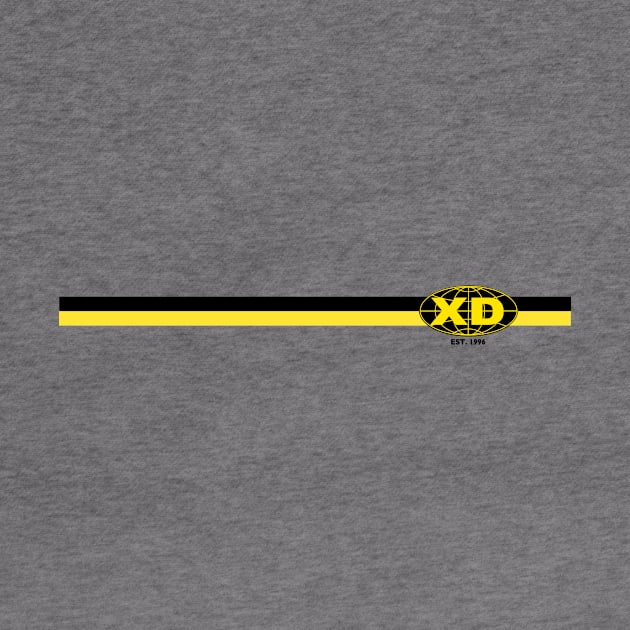 XD est. 1996 - Horizontal Stripes by PDXDISCO